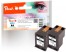 320092 - Peach Twin Pack Print-head black, compatible with HP No. 651 bk*2, C2P10AE*2